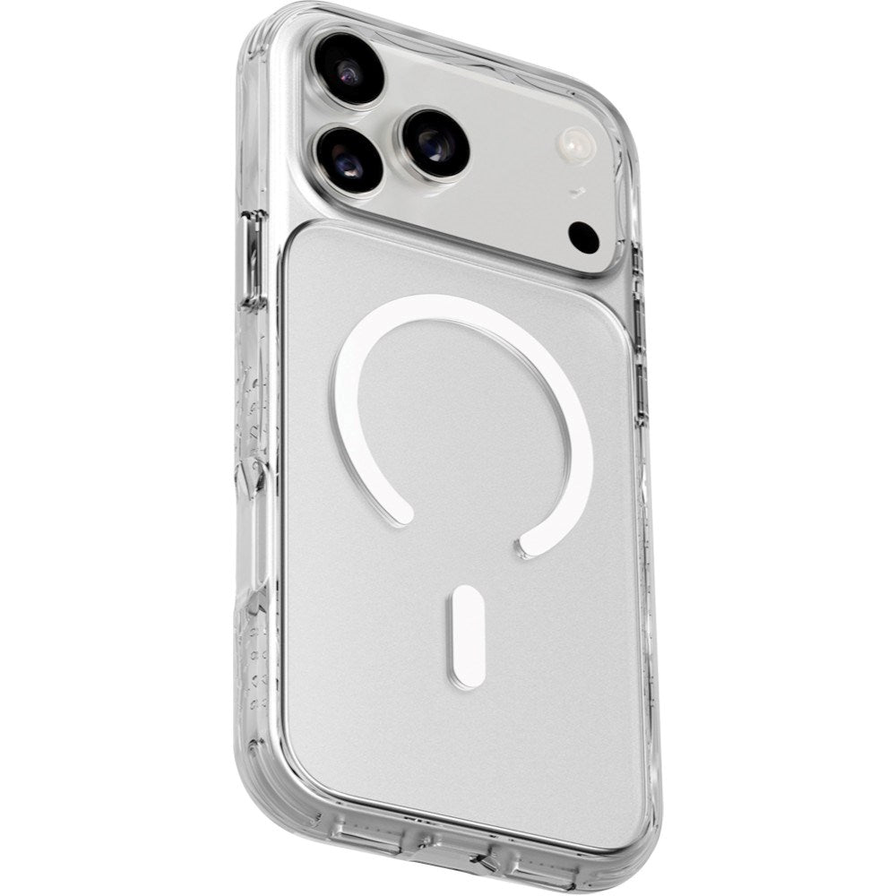 LAUT iPhone 18 Pro Max / 17 Pro Max CRYSTAL MATTER X Mobil Cover - MagSafe Kompatibel - Hvid / Gennemsigtig