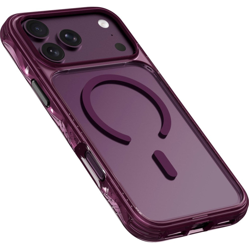 LAUT iPhone 18 Pro Max / 17 Pro Max CRYSTAL MATTER X Mobil Cover - MagSafe Kompatibel - Lilla / Gennemsigtig