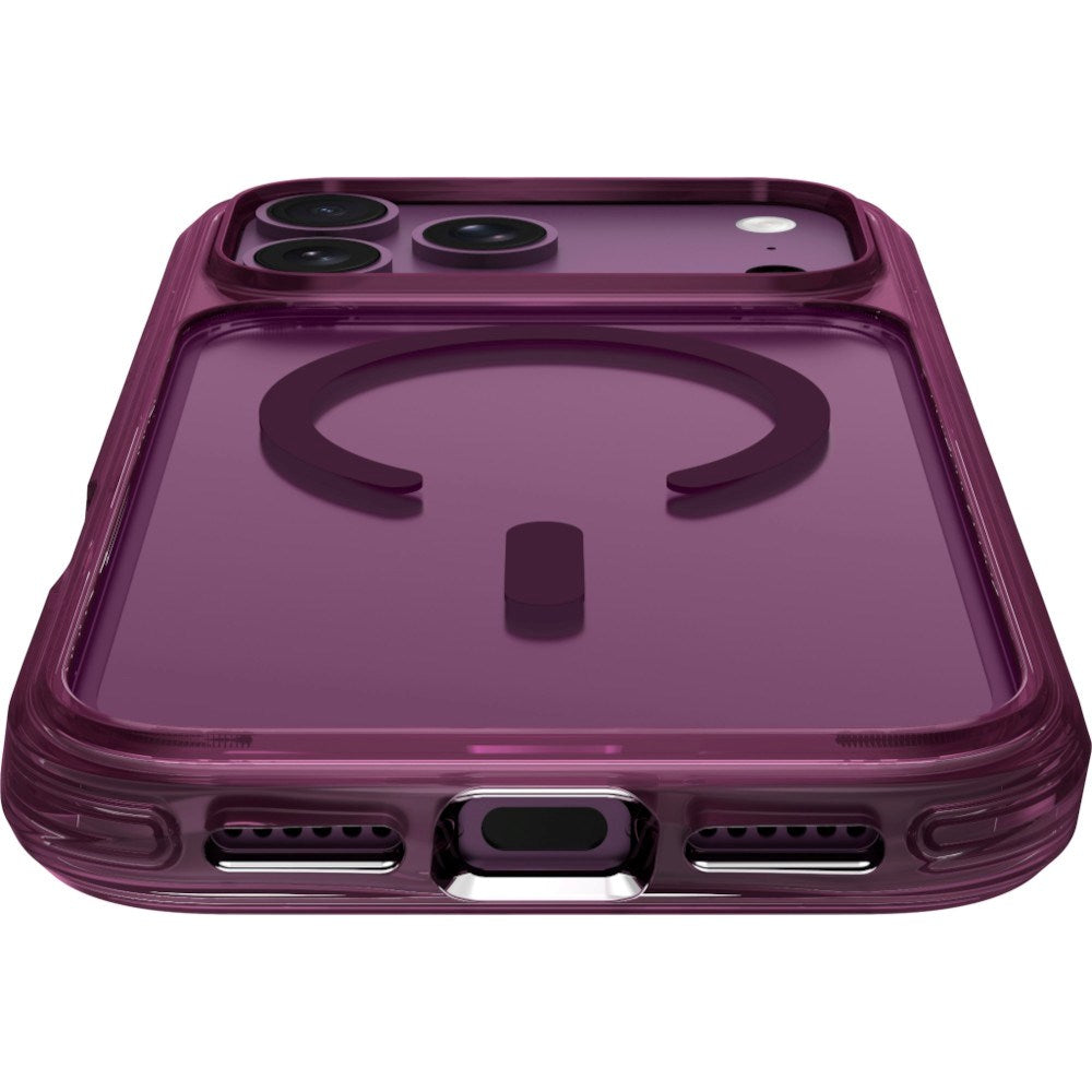LAUT iPhone 18 Pro / 17 Pro CRYSTAL MATTER X Mobil Cover - MagSafe Kompatibel - Lilla / Gennemsigtig