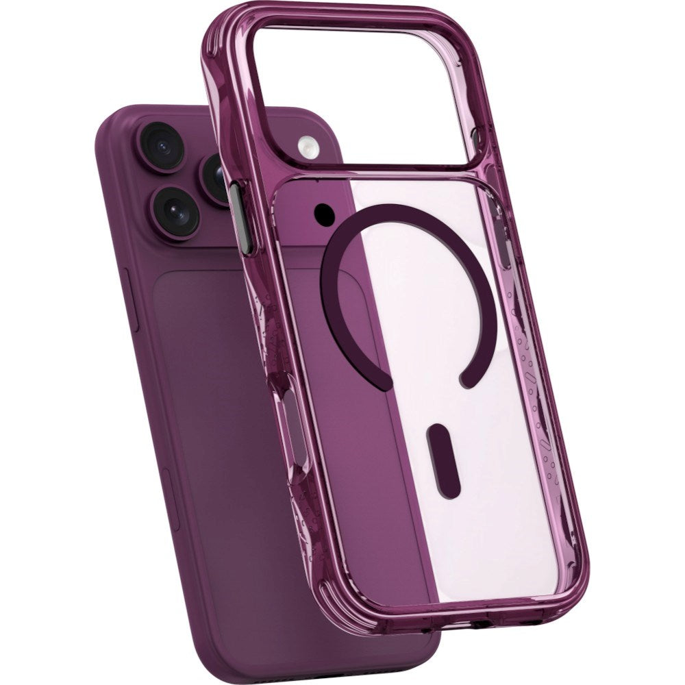 LAUT iPhone 18 Pro / 17 Pro CRYSTAL MATTER X Mobil Cover - MagSafe Kompatibel - Lilla / Gennemsigtig