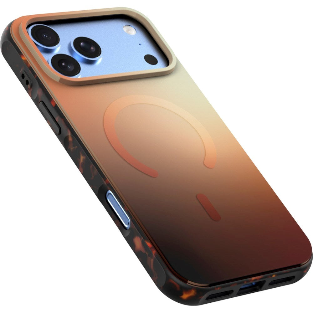 LAUT iPhone 18 Pro / 17 Pro HUEX WAVE Mobil Cover - MagSafe Kompatibel - Sunset Gold