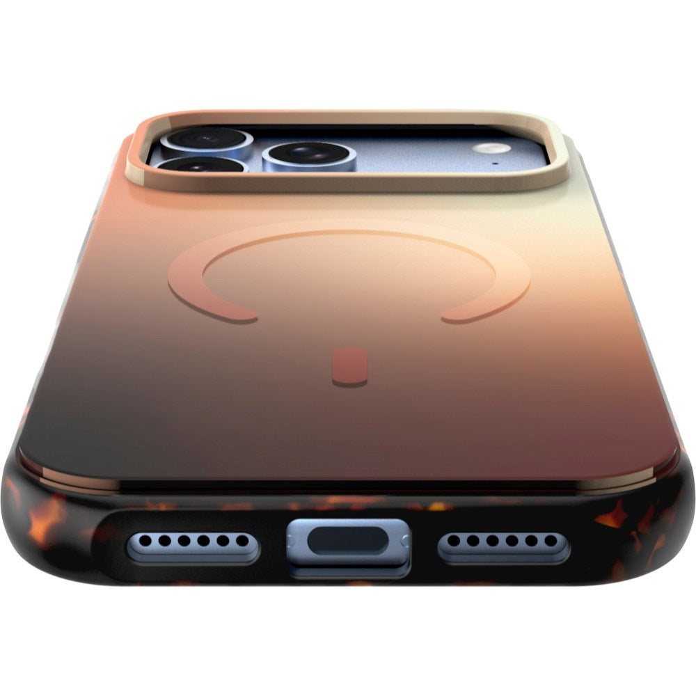 LAUT iPhone 18 Pro / 17 Pro HUEX WAVE Mobil Cover - MagSafe Kompatibel - Sunset Gold