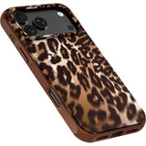 LAUT iPhone 18 Pro / 17 Pro HUEX WAVE Mobil Cover - MagSafe Kompatibel - Mocha Leopard