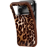 LAUT iPhone 18 Pro / 17 Pro HUEX WAVE Mobil Cover - MagSafe Kompatibel - Mocha Leopard