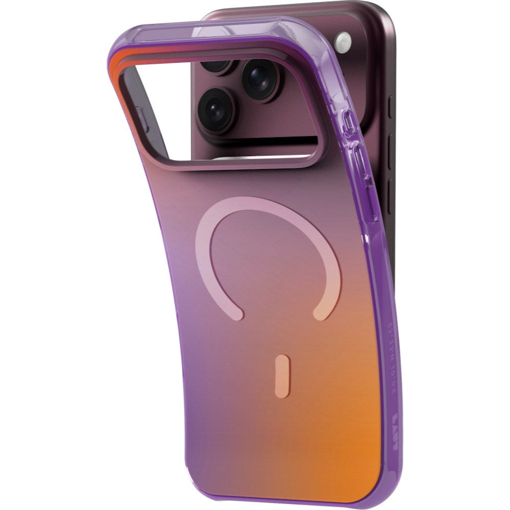 LAUT iPhone 18 Pro / 17 Pro HUEX WAVE Mobil Cover - MagSafe Kompatibel - Iris Purple