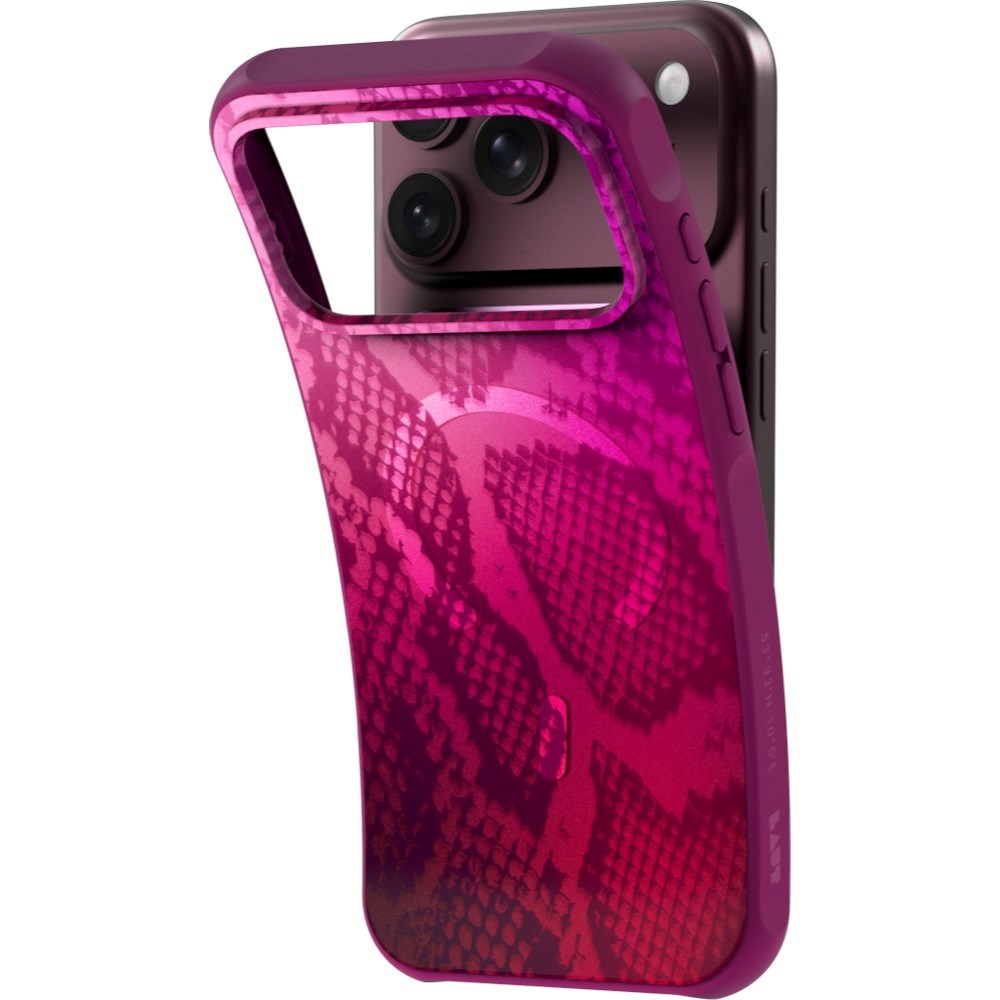 LAUT iPhone 18 Pro / 17 Pro HUEX WAVE Mobil Cover - MagSafe Kompatibel - Rose Haze