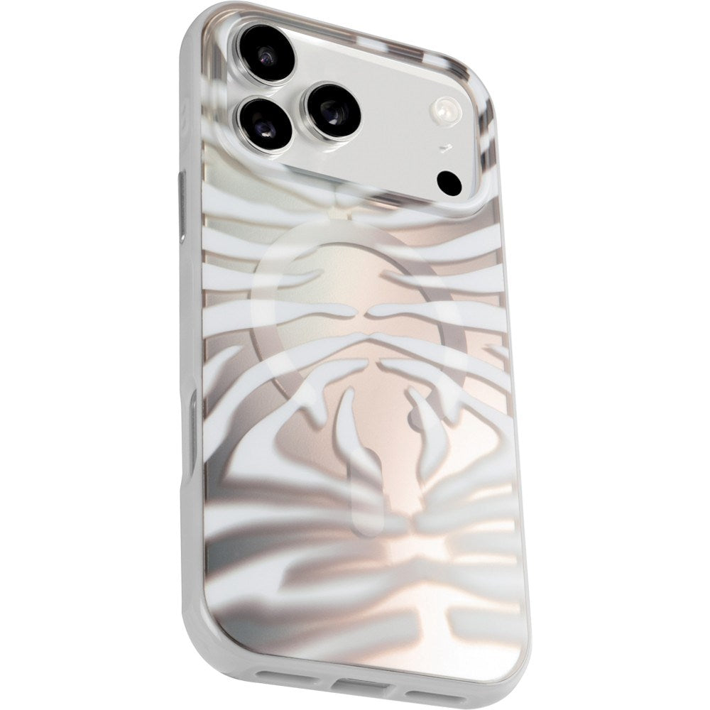 LAUT iPhone 18 Pro / 17 Pro HUEX WAVE Mobil Cover - MagSafe Kompatibel - Pearl Zebra