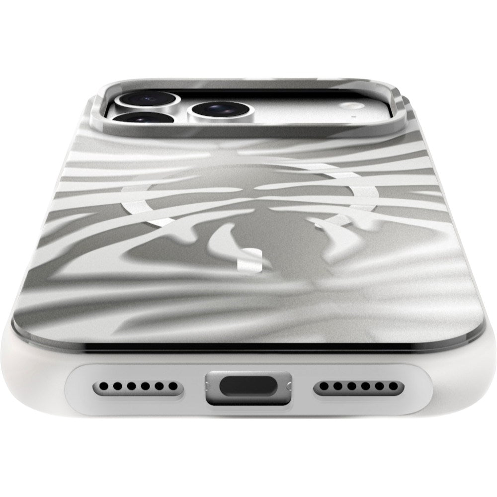 LAUT iPhone 18 Pro / 17 Pro HUEX WAVE Mobil Cover - MagSafe Kompatibel - Pearl Zebra