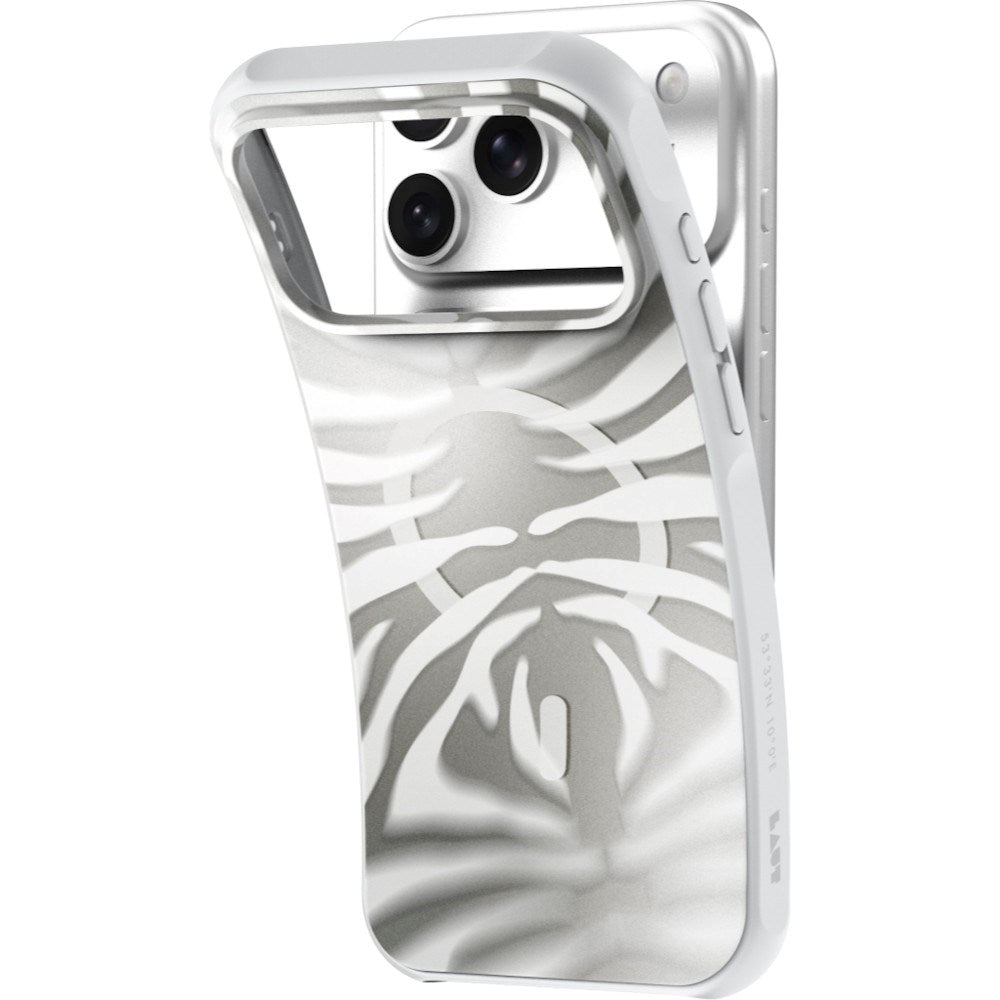 LAUT iPhone 18 Pro / 17 Pro HUEX WAVE Mobil Cover - MagSafe Kompatibel - Pearl Zebra