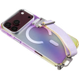 LAUT iPhone 18 Pro / 17 Pro NEON DREAM Mobil Cover med Strop - MagSafe Kompatibel - Cosmic Candy
