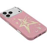 LAUT iPhone 18 Pro Max / 17 Pro Max TWINE EDGE Mobil Cover med Strop - MagSafe Kompatibel - Pink Crush Star
