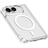 LAUT iPhone Duo CRYSTAL FLURO Mobil Cover - MagSafe Kompatibel - Gennemsigtig