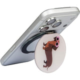 LAUT Magnetisk Ring Holder til Mobil MAGMOJI - Dachshund Big Attitude