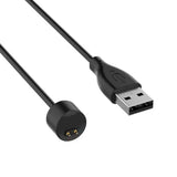 Telcon USB-A Oplader til Xiaomi Smart Band 7 / Mi Smart Band 6 / 5 - 1m - Sort