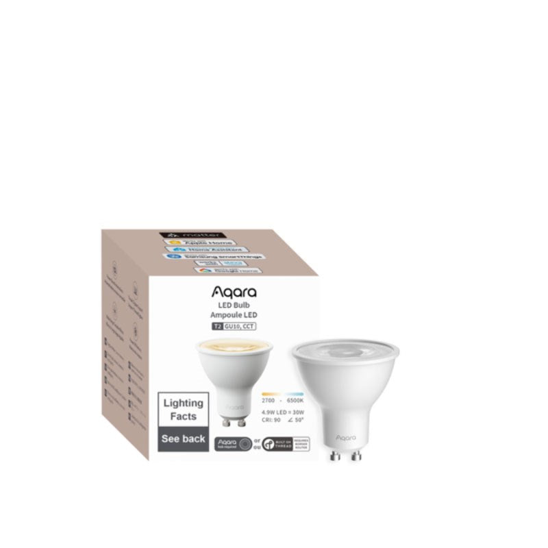 Aqara LED Bulb T2 (CCT, GU10) - Smart Light - Hvid