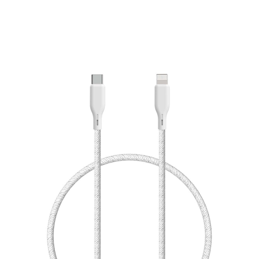 ËSSENTIALS by Upström USB-C til MFI Lightning Kabel 27W 1.2m - Hvid