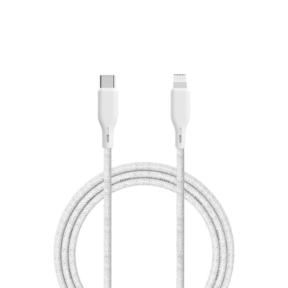 ËSSENTIALS by Upström USB-C til MFI Lightning Kabel 27W 2.5m - Hvid