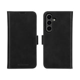 dbramante1928 Lynge - Samsung Galaxy A56 (5G) - Ægte Læder 2-i-1 Flip Cover - Black