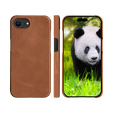 iPhone 16e dbramante1928 Lynge Ægte Læder Magnet Flip Cover - Tan