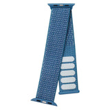 Apple Watch (42/44/SE/45/46/49mm) Lippa Nylonrem - Blå