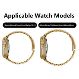 Lippa Apple Watch (38/40/SE/41/42mm) Rem i Rustfri Stål - Rose Gold