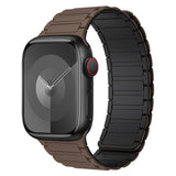 Lippa Apple Watch (38/40/41/42 mm) Magnetisk Silikone Urrem - Brun