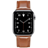 Lippa Apple Watch (42/44/45/46/49 mm) Kunstlæder Urrem - Brun