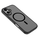 Lippa iPhone 17 Hybrid Bagside Cover - MagSafe Kompatibel - Mat / Sort