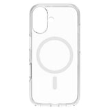 Lippa iPhone 17 Hybrid Bagside Cover - MagSafe Kompatibel - Gennemsigtig / Hvid