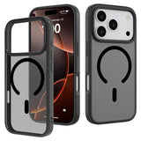 Lippa iPhone 17 Pro Hybrid Bagside Cover - MagSafe Kompatibel - Mat / Sort