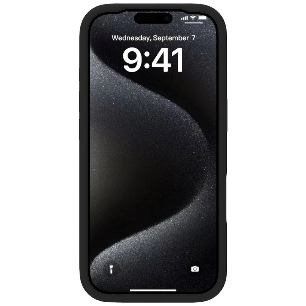 Lippa iPhone 17 Pro / 18 Pro Silikone Bagside Cover - MagSafe Kompatibel - Sort