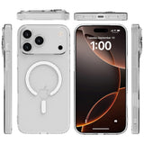 Lippa iPhone 17 Pro Max/18 Pro Max Fleksibel Plast Mobil Cover - MagSafe Kompatibel - Gennemsigtig