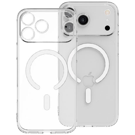 Lippa iPhone 17 Pro Max/18 Pro Max Fleksibel Plast Mobil Cover - MagSafe Kompatibel - Gennemsigtig