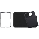 Lippa iPhone Duo Wallet Kunstlæder Flip Cover - MagSafe Kompatibel - Sort
