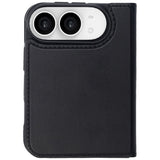 Lippa iPhone Duo Wallet Kunstlæder Flip Cover - MagSafe Kompatibel - Sort