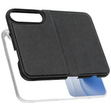 Lippa iPhone Duo Wallet Kunstlæder Flip Cover - MagSafe Kompatibel - Sort