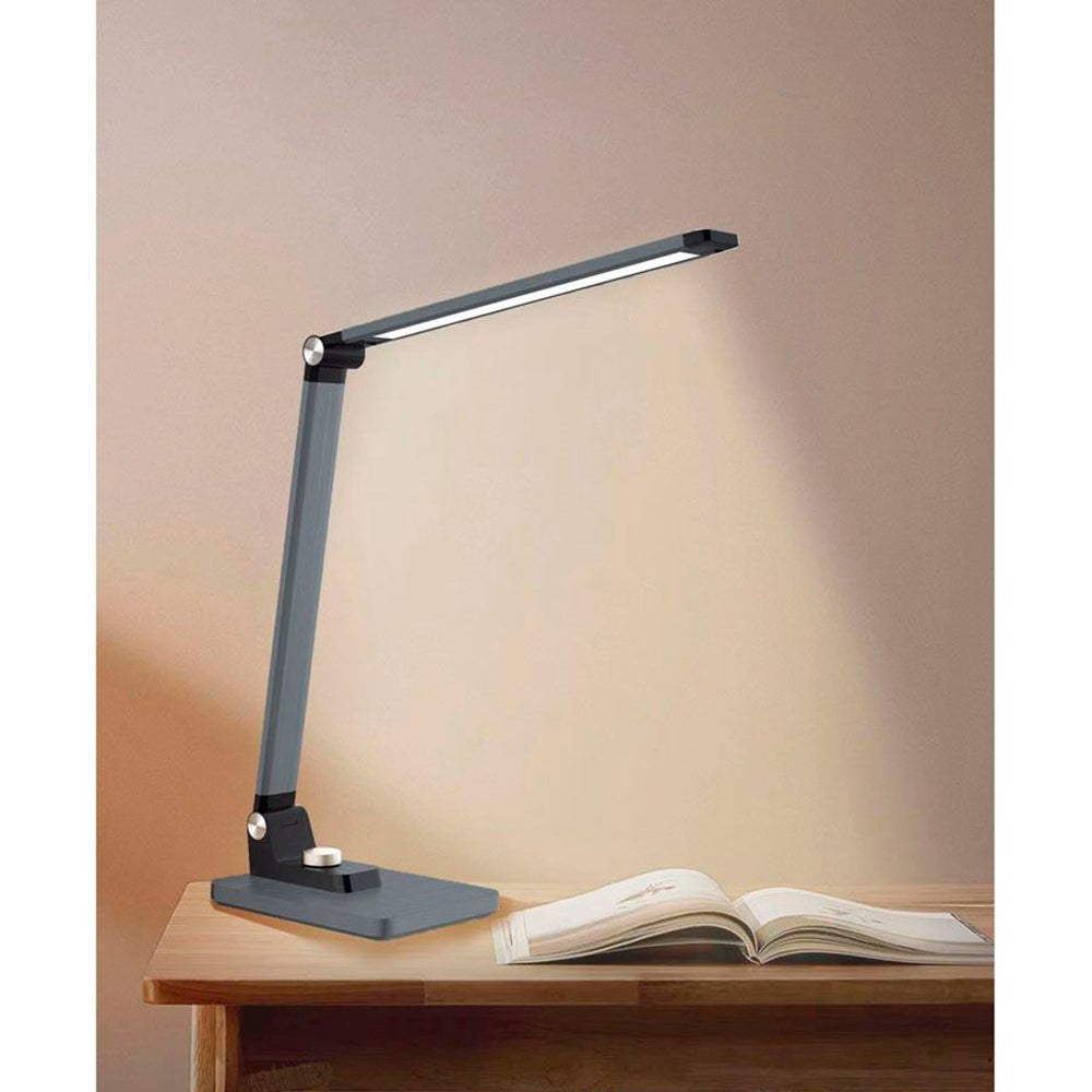 Lippa Aluminiums LED Skrivebordslampe - Sølv