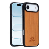 iPhone Air - EIDERWOOD Magnetisk Træcover - MagSafe Kompatibel - Kirsebærtræ