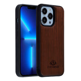 iPhone 13 Pro - EIDERWOOD Magnetisk Træcover - MagSafe Kompatibel - Palisander