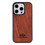 iPhone 16 Pro - EIDERWOOD Magnetisk Træcover - MagSafe Kompatibel - Palisander