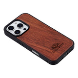 iPhone 16 Pro - EIDERWOOD Magnetisk Træcover - MagSafe Kompatibel - Palisander