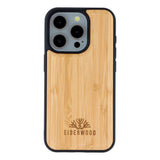 iPhone 15 Pro - EIDERWOOD Magnetisk Træcover - MagSafe Kompatibel - Bambustræ