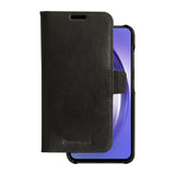 Samsung Galaxy A54 (5G) - dbramante1928 Lynge 2-i-1 Ægte Læder Flip Cover - Black