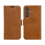 Samsung Galaxy A55 (5G) - dbramante1928 Lynge 2-i-1 Ægte Læder Flip Cover - Tan