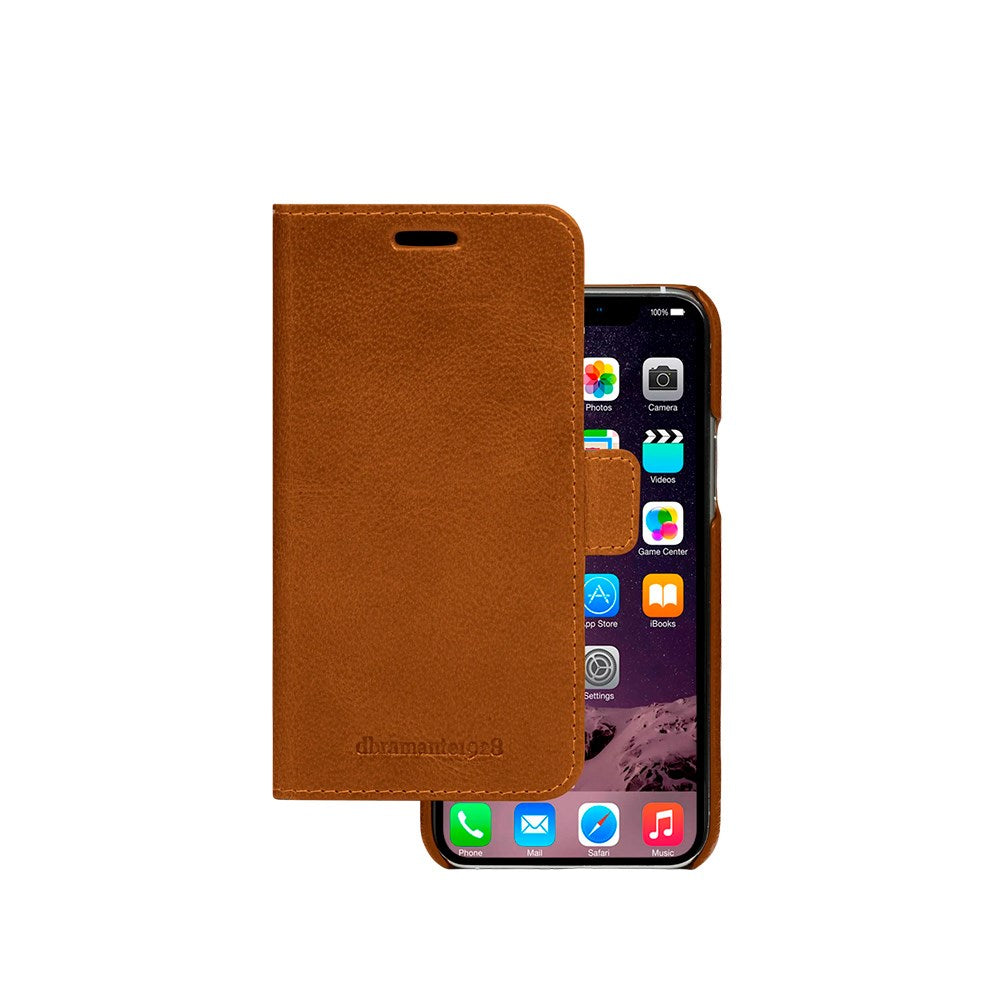 iPhone 11 Pro Max - dbramante1928 Lynge 2-i-1 Flip Cover - Ægte Læder - Brun