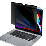 MacBook Pro 13 Retina Magnetisk Beskyttelsesfilm m. Privacy Funktion - Gennemsigtig