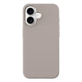 iPhone 16 Epico Mag+ Silikone Bagside Cover - MagSafe Kompatibel - Titanium Beige