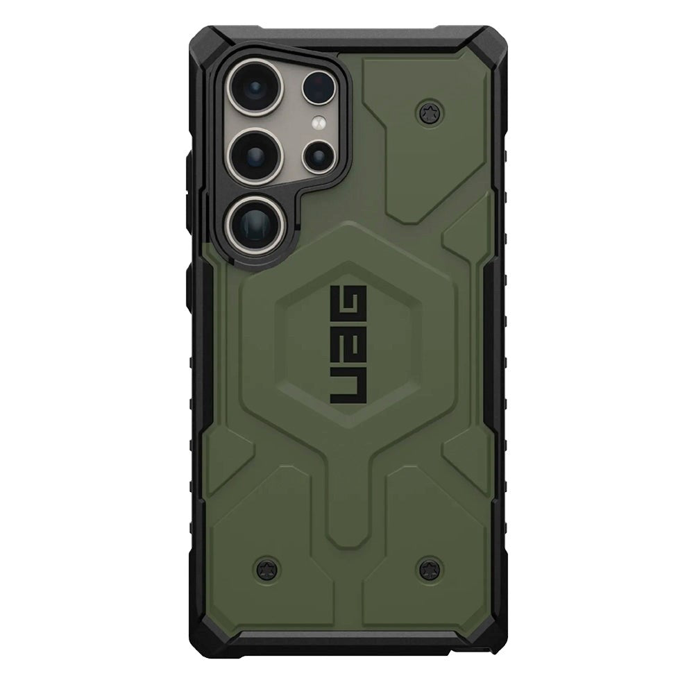 Samsung Galaxy S24 Ultra UAG PATHFINDER Series Bagside Cover - MagSafe Kompatibel - Olive