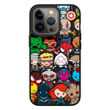 iPhone 13 Pro RhinoShield SolidSuit Håndværker Cover m. Marvel - Chibi Avengers