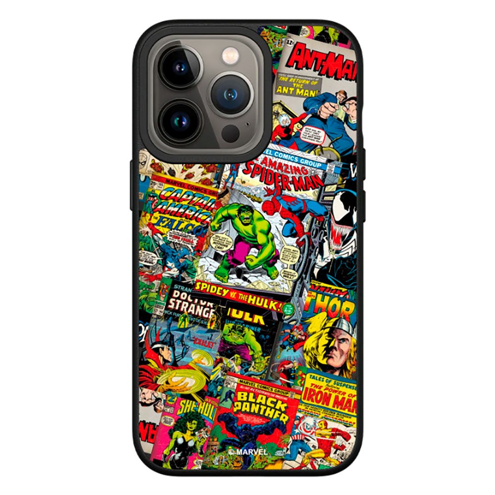 iPhone 13 Pro RhinoShield SolidSuit Håndværker Cover m. Marvel - Comics Cover